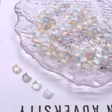 30Pcs 7MM Cat Head Glass Beads Cute Lampwork Charm Beads For Jwelry Making Findings DIY Bracelets Necklace Earring Accessories - Cat Head - View 26