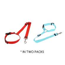 Pet Car Safety Belt For Small-Medium Dogs, Dog Vehicle Traction Rope With Chest & Back Buckle, Pet Supplies