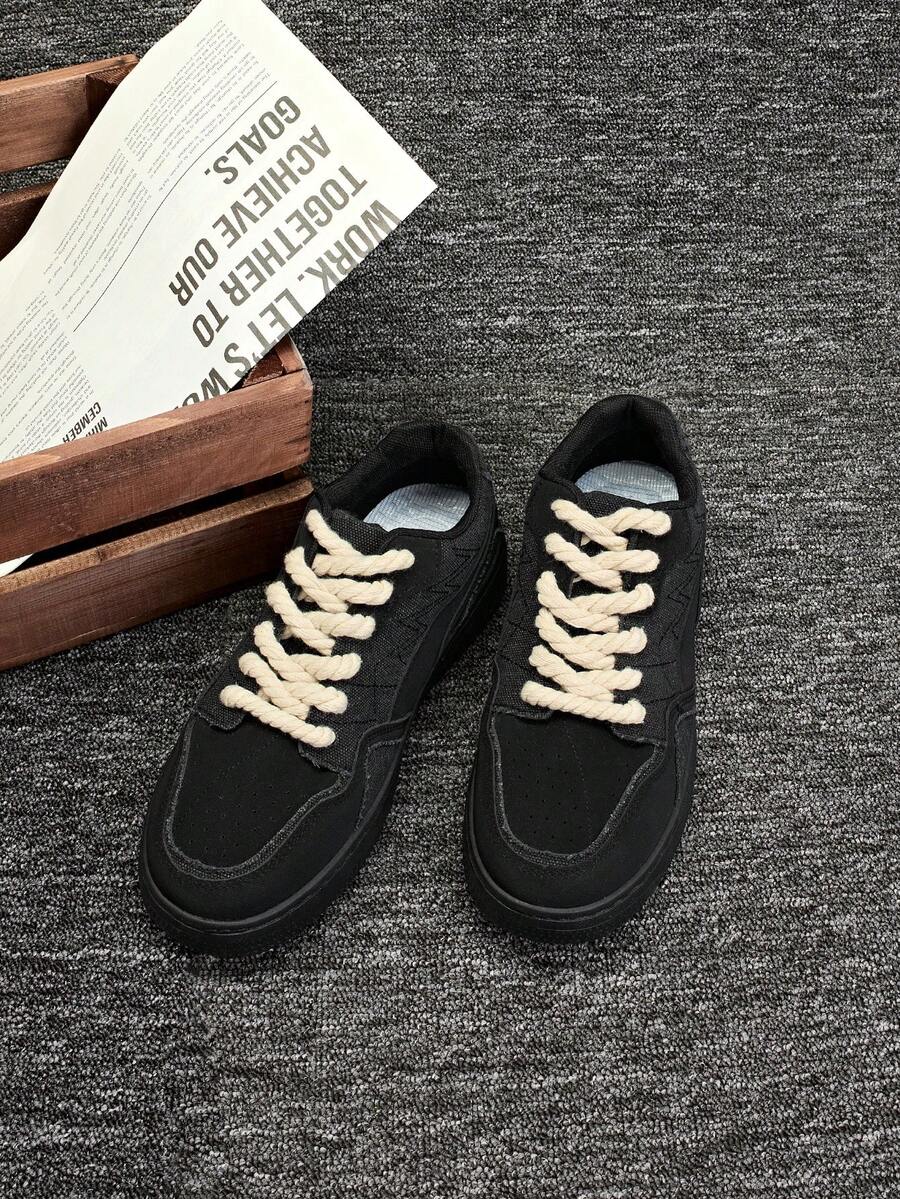 DareSee 男士休闲鞋 防滑耐磨 加厚鞋带 透气 音乐节 Y2KFest 返校季 秋季 圣诞节 冬季 圣诞礼物