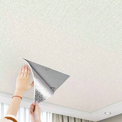 1 Roll Of 3D Self-Adhesive Wallpaper - Waterproof, Moisture-Proof, And Heat-Insulating Stickers For Ceilings And Walls, Thickened Heat-Resistant Ethylene Substrate (19.7in * 110.2in), Mother's Day