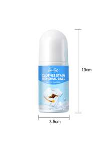 50ml Stain Remover Portable Clothes Rolling Bead,Magic Powerful Cleaner Cleaning Pen Clothes Decontamination,No-Wash Emergency Fast Clear Liquid Roller-Ball Cleaner Clothe Fabric Cleaning Tool