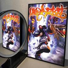 Tranh treo tường (1/3 tấm), Poster Limp Bizkit hiện đại, Trang trí nhà cửa, phòng khách, phòng ngủ, hành lang, quán bar, quán cà phê, Tranh in trên vải canvas có khung/không khung - Nhiều màu - Xem 12