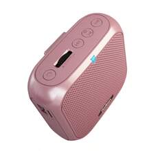Wearable Microphone Loudspeaker Voice Amplifier Recorder Mini Wired Mic Speaker Audio Battery Amplifying Kit, Headset For Tour Guide, Teacher, Lecture - Rose Red - View 11
