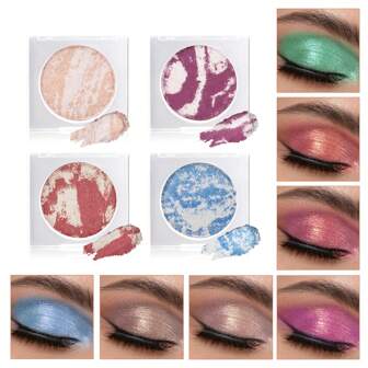 1pc Pork Belly Print Eyeshadow Palette, For Everyday Use