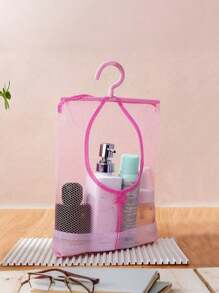 Hangable Storage Mesh Bag, Multi-Purpose Clothespins Organizer Storage Bag, Kitchen Bathroom Multi-Purpose Hanging Storage Bag, Drying And Storage Supplies, Kitchen Accessories, Bathroom Accessories, Home Organization And Storage Supplies