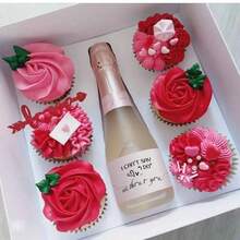 علامات صغيرة على زجاجات الشمبانيا للطلب من الصديقات لحضور حفل الزفاف - مجموعة من 10/20 - فكرة هدية صندوق "لا أستطيع أن أقول نعم دونك"