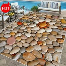 Large Luxury Carpet/Outdoor Carpet, Featuring A New Portable Design Crafted From High-Tech Crystal Velvet Material With High-Density Knitted Surface That Resists Fading, Abrasion, And Is Easy To Clean. The Bottom Adopts Dotted Large Particles To Enhance Friction And Prevent Slipping.