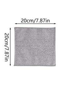 30pcs/Pack Thick Double-Sided Metal Wire Scouring Pads, Kitchen Dish Washing Cloth/Pot & Pan Cleaning Cloth/Towel Cleaning Tool