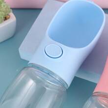 1pc Dog Water Bottle Portable Walking Dog Water Bottle Pet Water Feeder 350ML