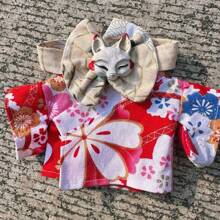 LABUBUS 15-17cm Interchangeable Doll Clothing Set: Kimono, Japanese Clothing | Party Or Birthday Blind Box Clothing | Teen Gift Doll, Toy, Clothes Doll (Clothing Accessories Only)