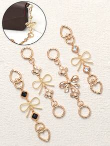 Verlängerungskette für Damentaschen, Schleifenmuster, Tragegriffverlängerung für Handtaschen, Umhängetaschen, dekorative Kette für Damentaschen, Geschenke für Paar, Reiseaccessoires, Outdoor- und Büro-Essentials