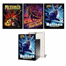 1pc/3PCS Áp phích nghệ thuật treo tường Khung tùy chọn Áp phích Pop Elden Ring, Bộ sưu tập Souls Game Lovers, Star Scourge, Radahn, Nghệ thuật treo tường Mesmer Assassin, In vải, Quà tặng áp phích Treasure Game - Nhiều màu - Xem 15