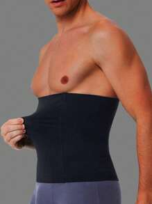 1pc Men's Sports Waist Trainer Belt, Abdominal Slimming Waist Cincher, Body Shaper Waist Trimmer Strap