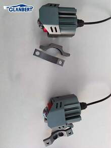 GLANBERT 2 piezas Faro LED de motocicleta con proyector de haz de luz LED para conducción, luz antiniebla externa para automóviles, motocicletas, barcos y SUV