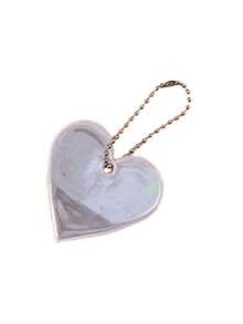 Mặt dây chuyền hình trái tim đính kim sa phản quang, dùng trang trí ba lô học sinh tiểu học, người lớn, phụ kiện trang trí khóa kéo vòng cổ chó, mặt dây chuyền túi xách và mặt dây chuyền chìa khóa giúp bạn an toàn vào ban đêm, mặt dây chuyền ba lô, phụ kiện trang trí hệ thống treo xe đạp, phụ kiện thời trang nam, thích hợp cho chạy bộ ban đêm, du lịch và chỉ huy. - Nhiều màu - Xem 21