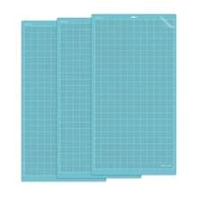 3pcs 12x24inch Cutting Mats Compatible With Maker 3/Maker/Explore 3/Air 2/Air/One, Sticky Replacement Craft Accessories Set, Essential For Handmade Workspace Grid Cutting Mat