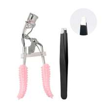 2pcs Set Portable Makeup Novice Eyelash Curler & Long-Lasting Eyelash Curler Tool Kit - Natural Universal Eyelash Curler