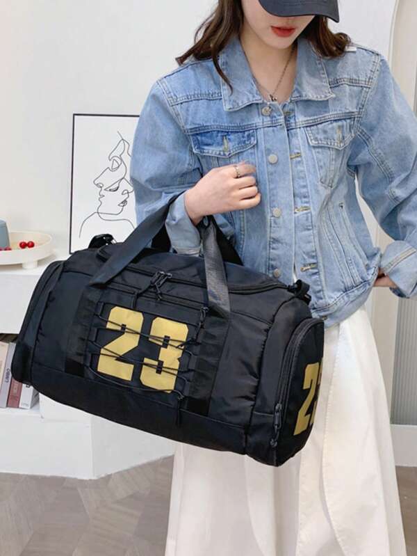 Borsa sportiva, borsa fitness, alla moda, borsa da viaggio casual, borsa a scomparti asciutto/bagnato, borsa da nuoto e fitness, set borsa da viaggio aziendale di breve distanza, borsa da viaggio