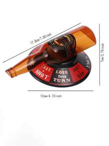 1pc Party Drinking Arrow Spinner Entertainment Drinking Game Set With Cup Gift,