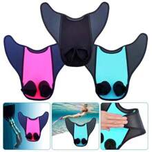 Aletas de natación de cola de sirena, monofín de cola de sirena adecuado para mujeres, adolescentes y adultos, artículos esenciales de playa, accesorios de playa, flotador de piscina