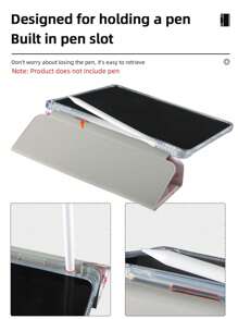 Farbiges, dreifach gefaltetes Tablet-Etui im Künstler-Design mit Stiftschlitz, klarer Digitaldruckoptik, TPU-Kantenschutz, integriertem Ständer, Magnet-Sleep/Wake-Funktion, kompatibel mit iPad Mini 4/5/6, iPad Air/Air 2, iPad 9.7/10.2/10.5, iPad Air 4/5, iPad Pro 11" (M2) 2024, Galaxy Tab A8 10.5" (2022) und mehr. Der Schriftarteffekt unterliegt der visuellen Wirkung.