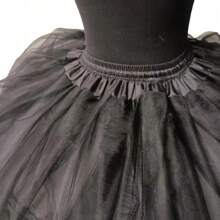 New Hot Sell 4 Hoops Big White Petticoat Super Fluffy Crinoline Slip Underskirt For Wedding Dress Bridal Gown In Stock
