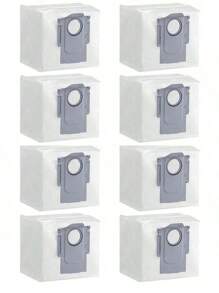 Dust Bag For Roborock S8+, S8 Pro Ultra, Q7 Max+/Max, Q5 Max+, Q8 Max+, S7 Pro Ultra, Q5, Q5+, Q7, S7 MaxV Ultra Robot Vacuum, 3.5L Large Capacity Disposable Bag