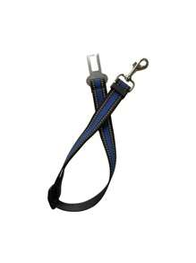 Cuerda de tracción reflectante de nailon para perros pequeños y medianos, con hebilla de ajustable para el automóvil