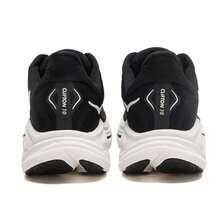 Hoka Zapatillas de running Clifton 10, zapatillas deportivas con amortiguación para hombres 1162030-BWHT - Blanco y negro - Ver 5
