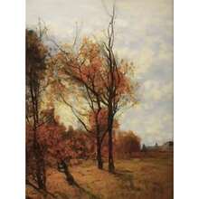 1pc Wall Arts Posters Optional Frame Nordic Autumn Farmhouse Landscape Poster Prints For Living Room Home Decor Abstract Rustic Scenery Canvas Painting Wall Art Vintage - Multicolor - View 64