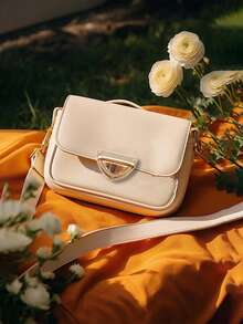 Broche con cierre, Broche de pulgar para bolso, Hebilla para cartera, Cierre de metal para bolso, Cierres para manualidades y accesorios de bolsos de bricolaje, para regalar a amigos, compañeros de clase, familiares, colegas, hazlo tú mismo - Multicolor - Ver 3