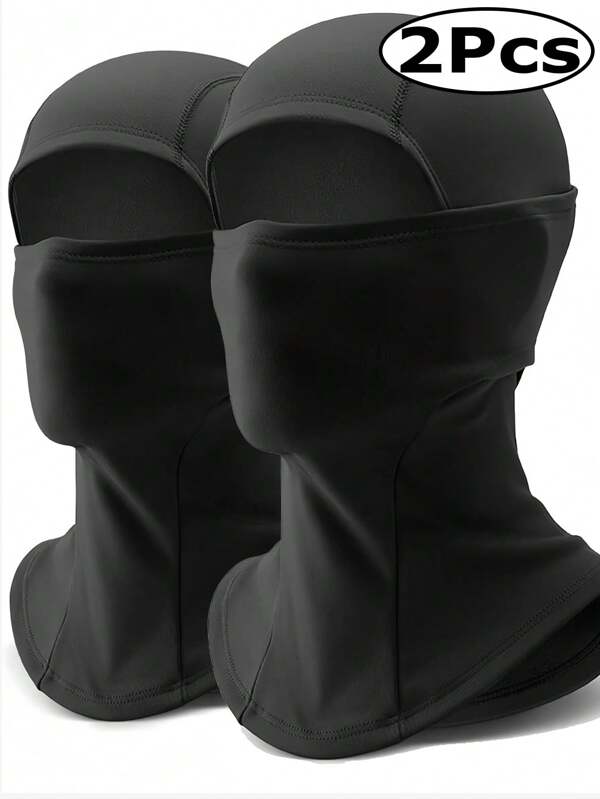 2 Pieces /1 Piece Balaclava Face Mask, Ski Mask For Men Women Football, Lightweight Sheisty, Shiesty Sun Hood UV Protector Cycling