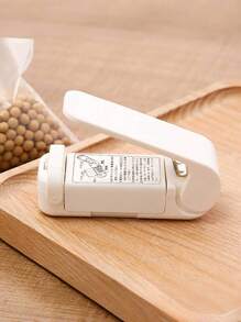 1 máquina de sellado en miniatura portátil, máquina de sellado en caliente para bolsas de plástico de alimentos y máquina de sellado manual doméstica pequeña (excluyendo baterías, que deben comprarse por separado)