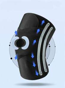 1 New Tenth Generation Japanese Sports Patella Strap, Ultra-Thin Cycling Adjustable Basketball Fitness Knee Pad, Lycra Fabric Is More Skin Friendly And Comfortable, Suitable For Both Left And Right Legs, Suggest Taking A Smaller Size