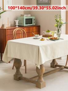 Simple Oxford Striped Tablecloth, Suitable For Picnic, Party, Restaurant, Kitchen, Cafe, Dining Table Decor, Daily Home Decoration - Multicolor - View 14