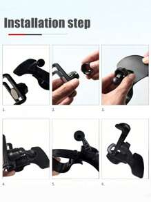 Car Mobile Phone Holder Universal Dashboard Car Clip-On GPS Holder Car Mobile Phone Holder Suitable For Most Mobile Phones On The Market Compatible With IPhone, Android Phone, Gift For Birthday, Family, Friends Car Accessories, Car Phone Holder