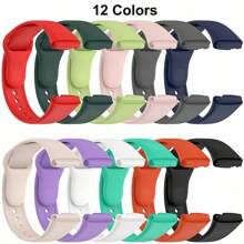 Silikonarmband kompatibel mit Redmi Watch 3 Active Smartwatch, Ersatz-Sportarmband kompatibel mit Redmi Watch 3 Lite