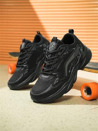 נעלי ספורט לגברים במידות גדולות, נעליים נמוכות עם סוליית גומי, נעלי ספורט עבות, נעלי ספורט נושמות לאימון, רעיונות ליום האהבה בסגנון שנות ה-2000 לחדר כושר