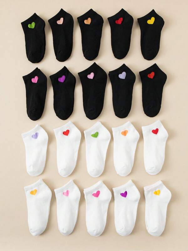 20 Pairs Children's Crew Socks Ankle High Fun Cute Athletic Running Socks Gifts For Children's Kids Socks