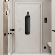 1 pieza Dispensador de bolsas de plástico montado en la pared, organizador para el hogar, cocina, fiesta de verano en la playa, comida, camping, organizador, decoración de la habitación, accesorios de cocina