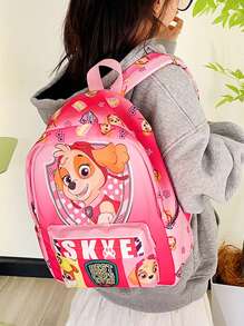 Paw Patrol Schoolbag For Kindergarten Children, 3-4-6 Years Old Backpack, Boy Paw Patrol Cartoon Bag, Lightweight And Large-Capacity Backpack, School Supplies, School Backpack, School Bag, Backpack For School, Back To School Backpack, School Bookbag, Back To School Bags, Waterproof, Portable, Classic Casual, Cute, Boys And Men, Perfect For Back To School, First Day Of School, Elementary School, Preppy Backpack For School