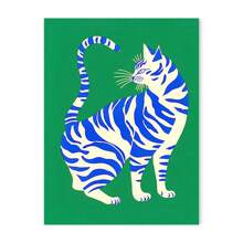 1 pièce Cadeau Affiche murale d'animaux mignons et colorés pour chambre d'enfant, crèche, maternelle. Décoration de maison. Option avec cadre.