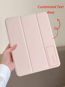 Farbiges, dreifach gefaltetes Tablet-Etui im Künstler-Design mit Stiftschlitz, klarer Digitaldruckoptik, TPU-Kantenschutz, integriertem Ständer, Magnet-Sleep/Wake-Funktion, kompatibel mit iPad Mini 4/5/6, iPad Air/Air 2, iPad 9.7/10.2/10.5, iPad Air 4/5, iPad Pro 11" (M2) 2024, Galaxy Tab A8 10.5" (2022) und mehr. Der Schriftarteffekt unterliegt der visuellen Wirkung.