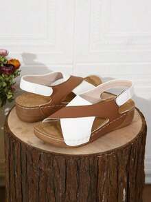 Women Platforms & Wedge Sandals - Brown - View 6