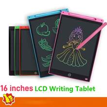 Tableta táctil LCD de 8.5 pulgadas para niños, pizarra digital para pintar y dibujar, ideal para practicar la escritura en casa, con función de borrado inteligente juguete de escritura reutilizable y borrable, pantalla de dibujo a color, aprendizaje divertido, excelente aliado para el aprendizaje en familia, regalo perfecto para cumpleaños y sorpresa navideña. - Multicolor - Ver 2