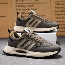 New Men's Running Shoes, Sports And Leisure Shoes, Versatile, Thick Sole, Increased