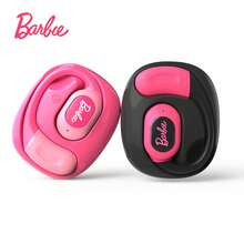 Miniso Barbie BM21 Ai Wireless Translation Headset, 3.7g Intelligent Shape, With Charging Box Headset, With Exquisite Charging Induction, Small Body, 20 Hours Of Ultra-Long Battery Life, Easy To Carry, Suitable For Girls Lover's Birthday Gift - Black BM21 Ai - View 5