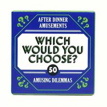 1 pièce - Repas divertissants : 50 choix amusants de jeux de cartes - Jeux interactifs de discussion pour les fêtes et la famille, divertissements portables pour les vacances et le camping, boîtes bleues et vertes avec des versions décoratives, idées de cadeaux parfaits pour les fêtes et les réunions de famille, jeux de réunion de famille | Designs de boîtes vibrantes | Jeux de table
