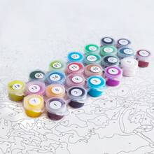 Photo Customed Oil Painting By Numbers Framelesss Digital Oil Painting Portrait Landscape Animal Coloring Multiple Sizes 24 Colors Abstract Art Wedding Home Wall Decor Valentine's Day Birthday Gift