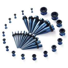 Collection de 28 accessoires en acier inoxydable comprenant une bague pointue en forme de cône unique, des boucles d'oreilles exagérées. Idéal pour les mariages, les vacances d'été, les voyages, le camping et les activités aquatiques.